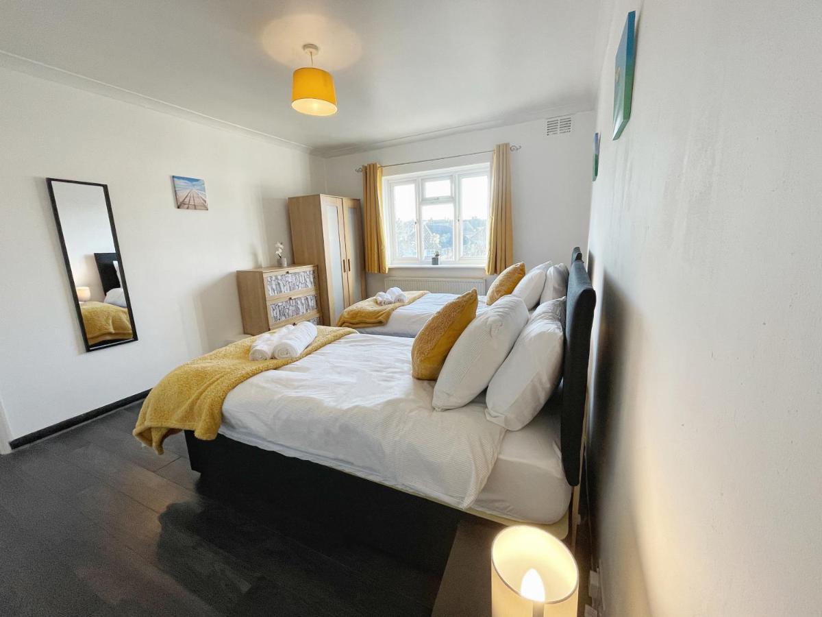 格雷夫森德3 Bed Duplex Flat, Free Wifi & Netflix, Ideal For Contractors公寓 外观 照片